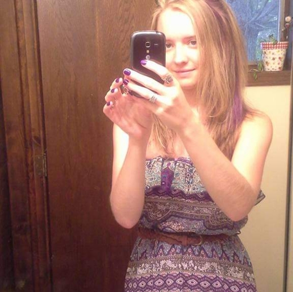 Strapless Hi-Low Dress - Picture 9 of 10